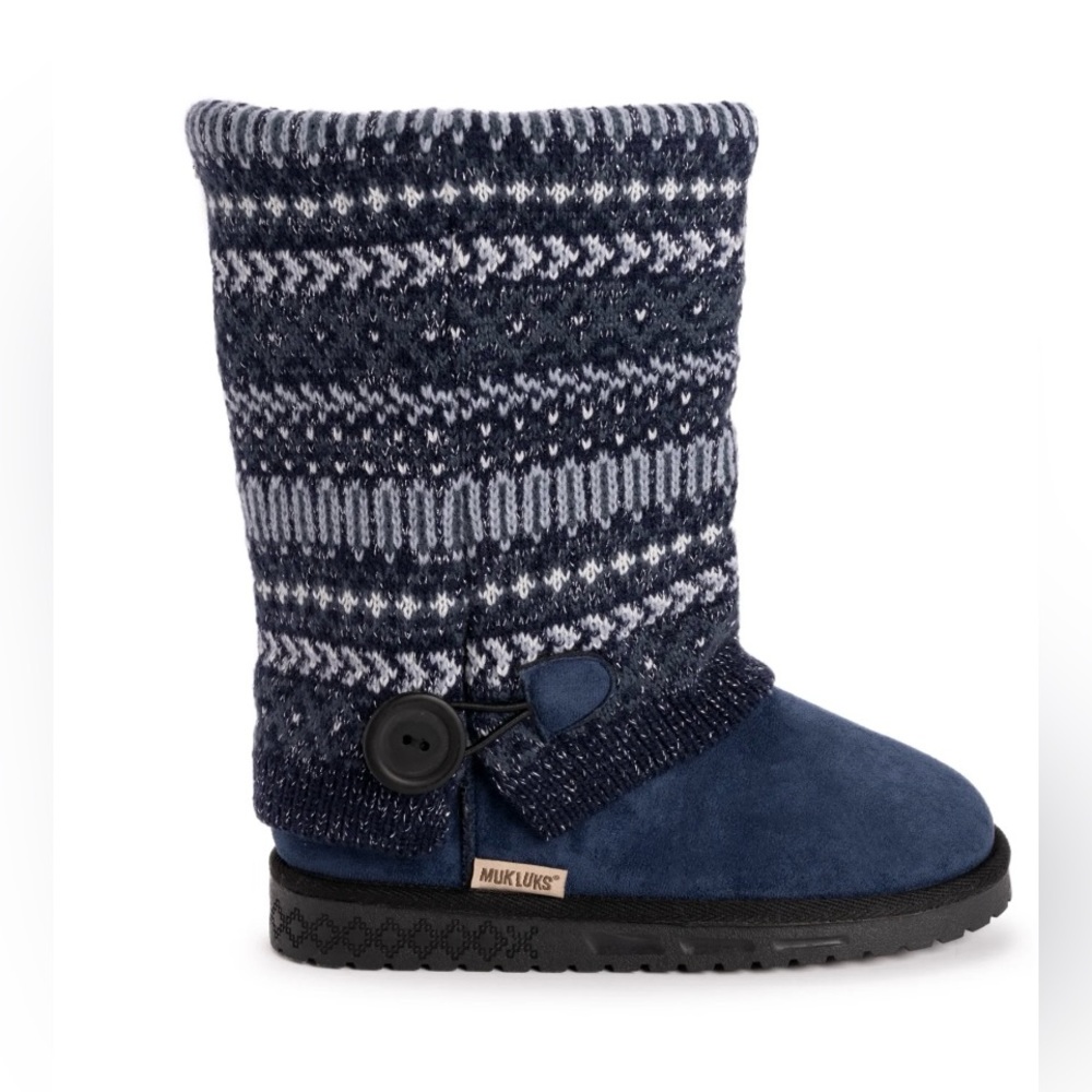 NWT MUK LUKS The Janie Cozy Sweater Boot